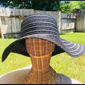 🎉🎊Black paper woven sun Hat!